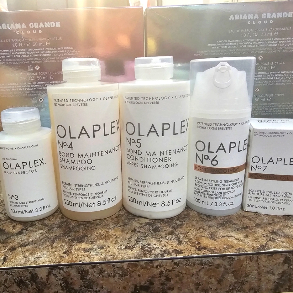 OLAPLEX Hair Repair System No. 3, No. 4, No. 5, No. 6, No. 7